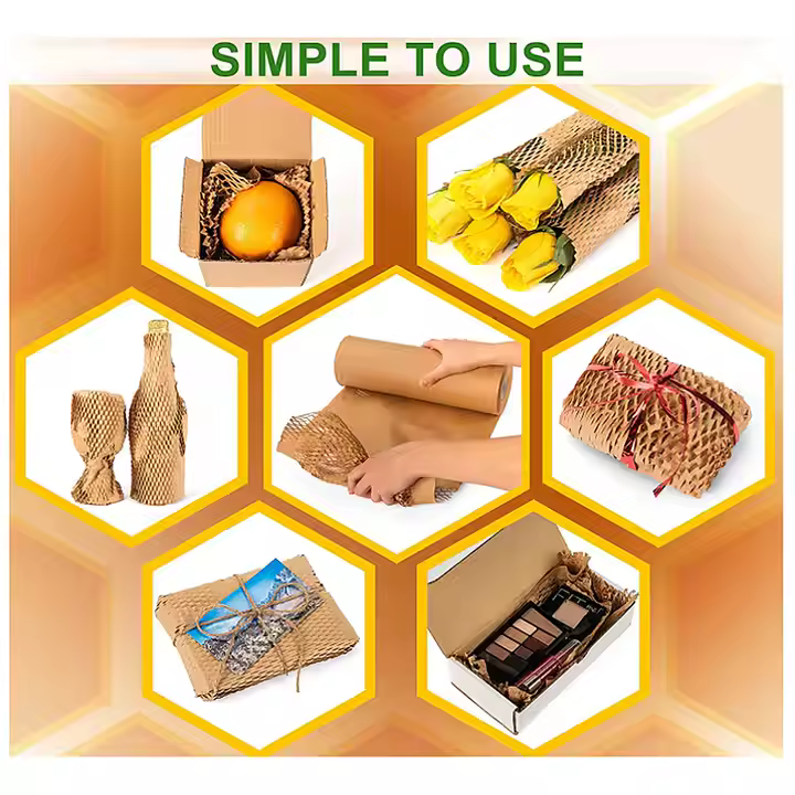 Honeycomb packaging panels